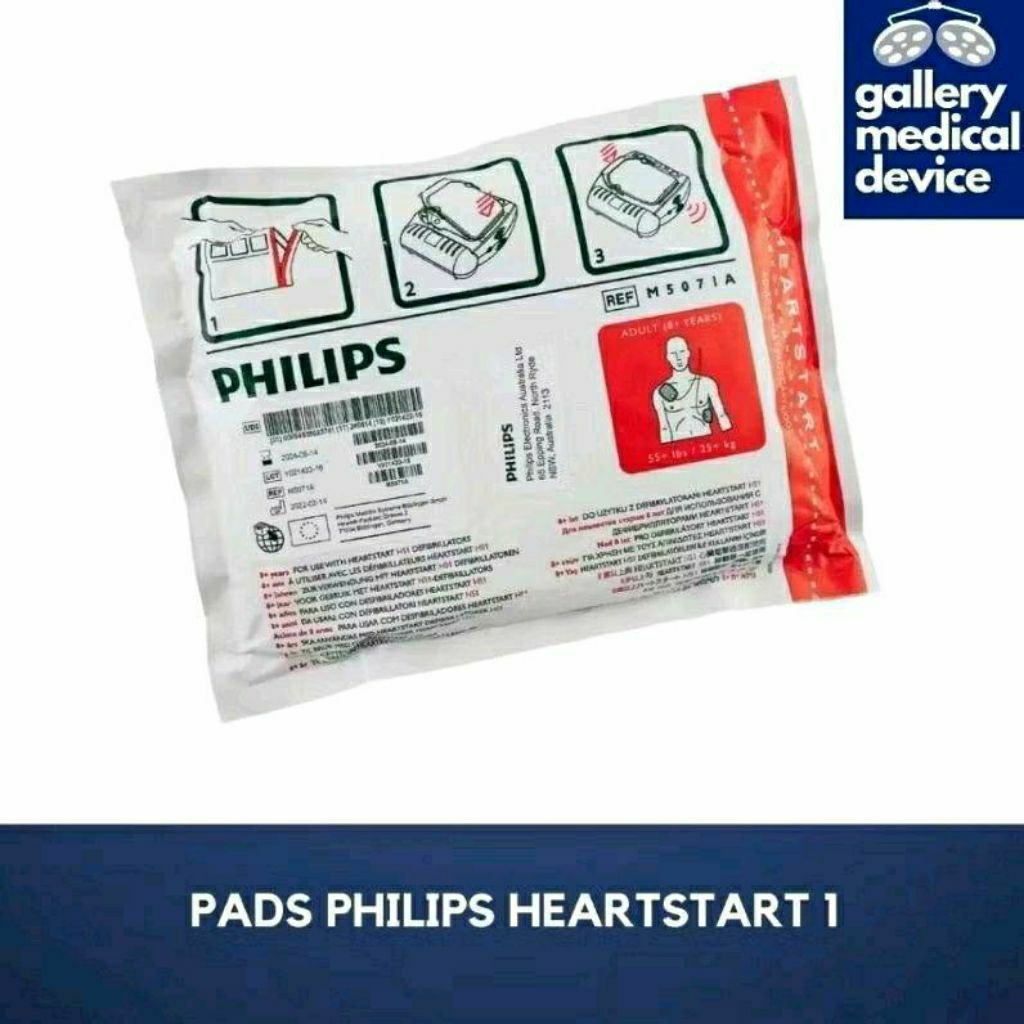 PADS AED PHILIPS HS 1/AED PADS HS ONE