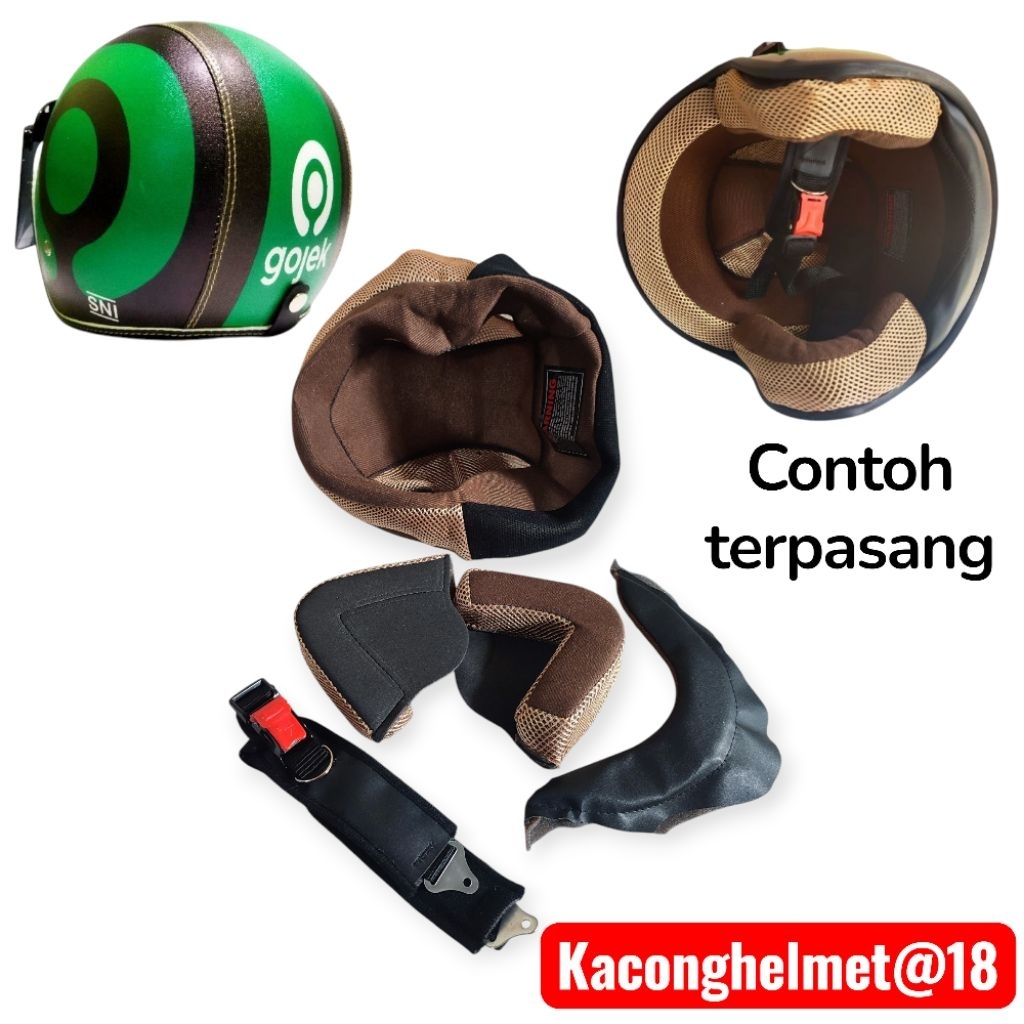 BUSA HELM BOGO GRAB FULLSET SPON DALEMAN HELM BOGO GRABE