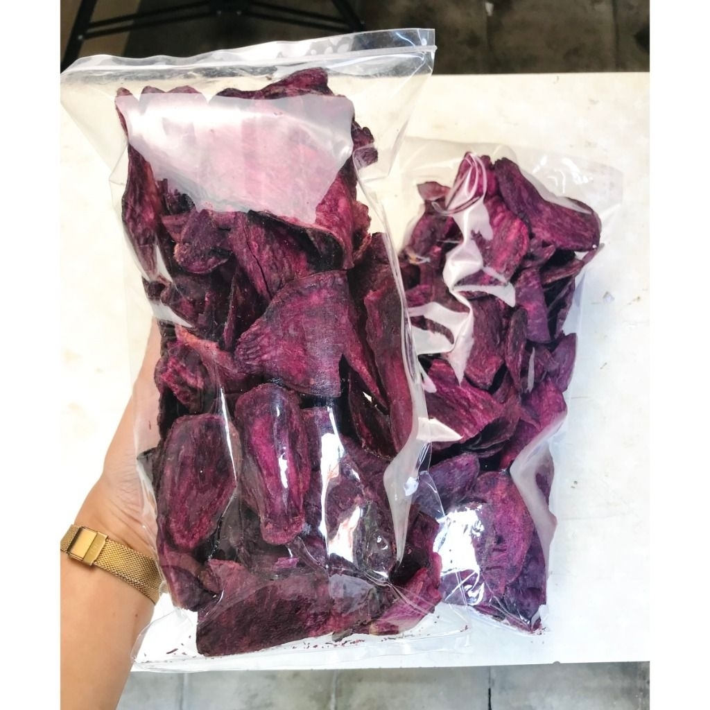 Keripik Tela Ungu 1 Kg / Keripik Tela / Kripik Tela / Kripik Tela Ungu