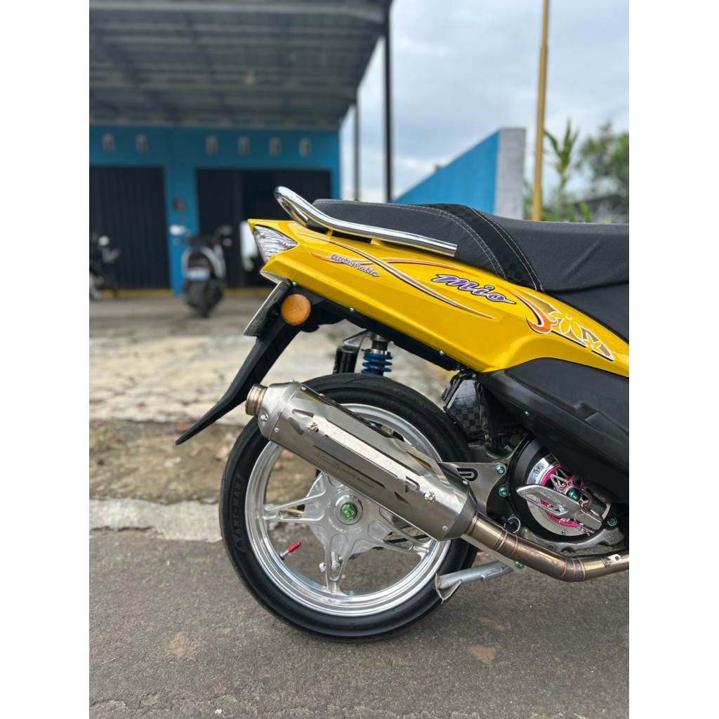 knalpot draco standar racing type AX1 untuk motor MIO