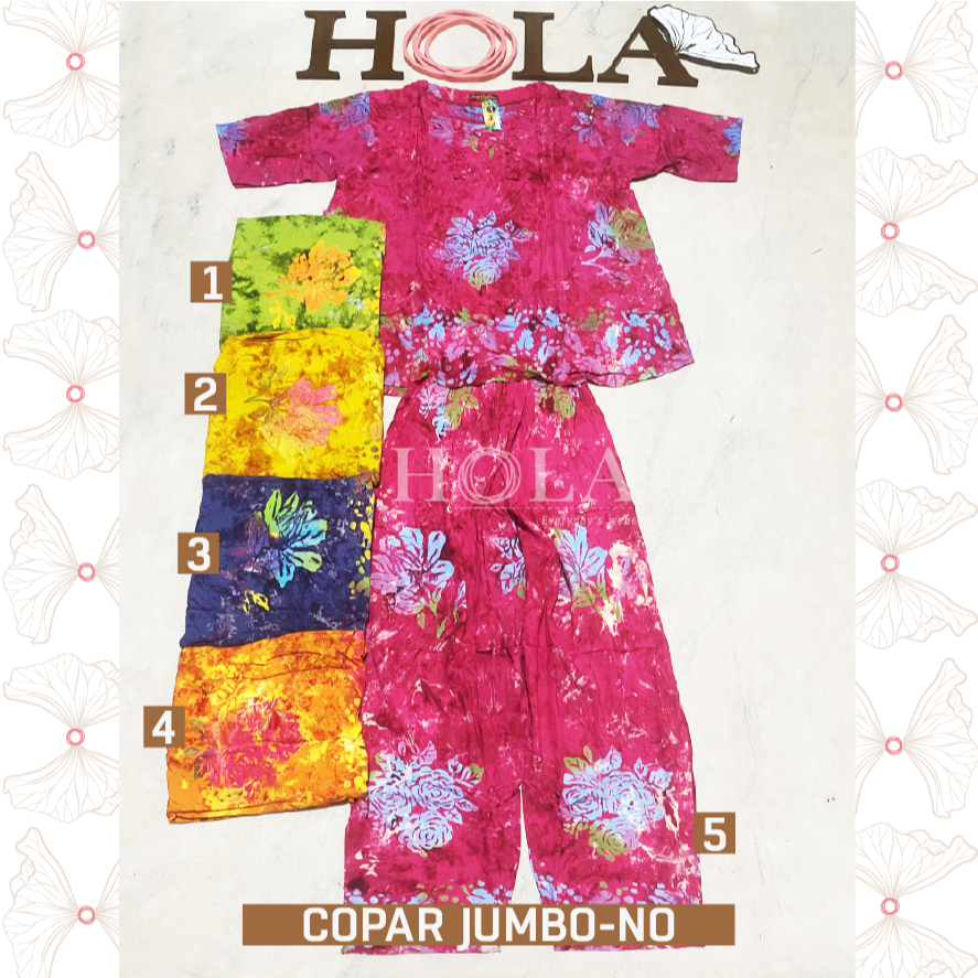 HOLA_FASH | SETELAN JUMBO CAP COPAR