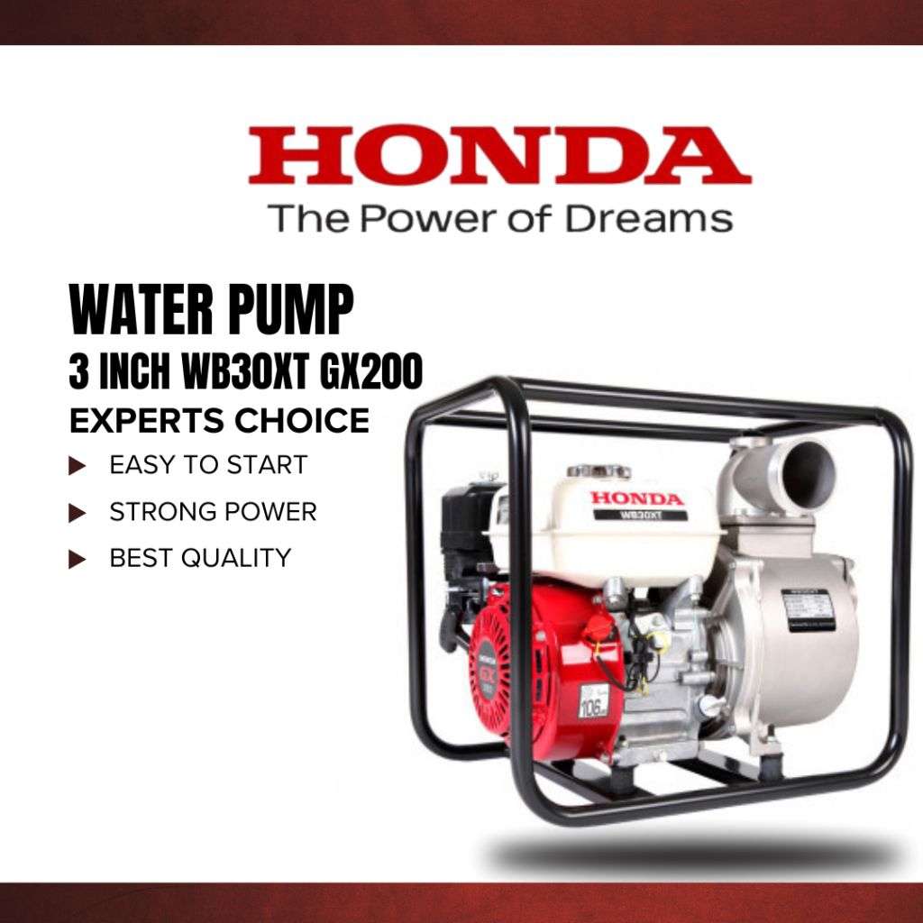 Mesin Pompa HONDA Alkon 3inch WB30XT GX200