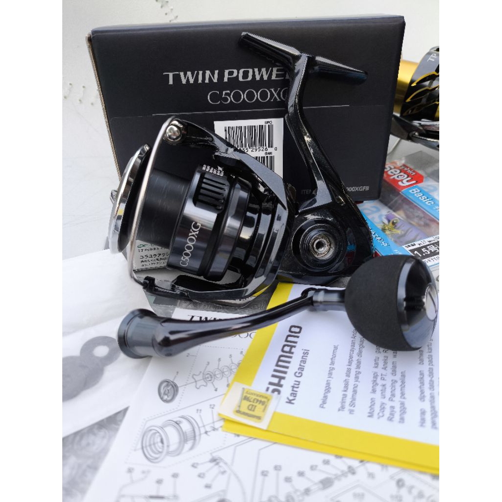 Shimano Twinpower XD 2025 C5000XG 1X Pakai LIKE NEW