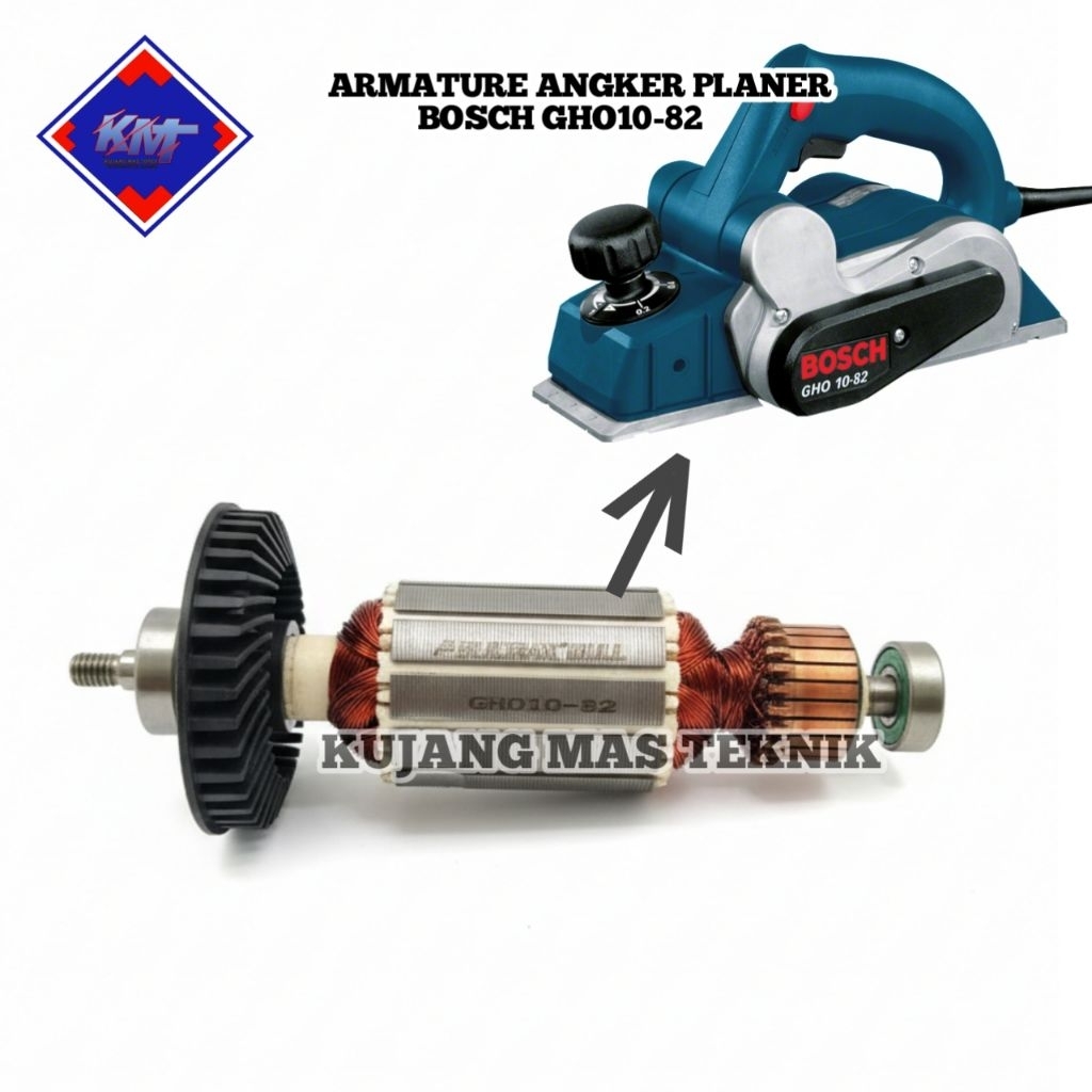 ARMATURE ANGKER GHO10-82 MESIN PLANER BOSCH GHO10-82 ROTOR ANGKER GHO10-82