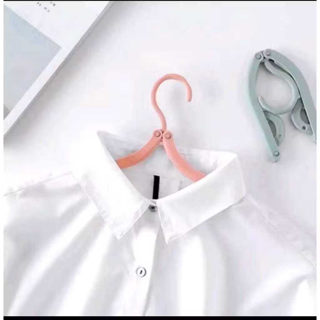 GANTUNGAN BAJU LIPAT / HANGER LIPAT / GANTUNGAN BAJU PORTABLE / GANTUNGAN BAJU TRAVEL