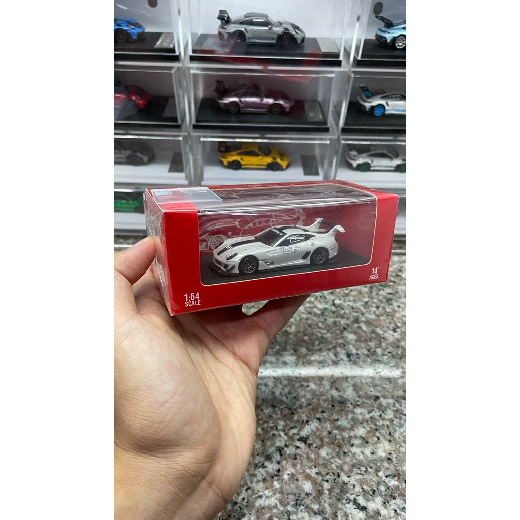 LS MODEL Ferrari 599XX EVO 56 White