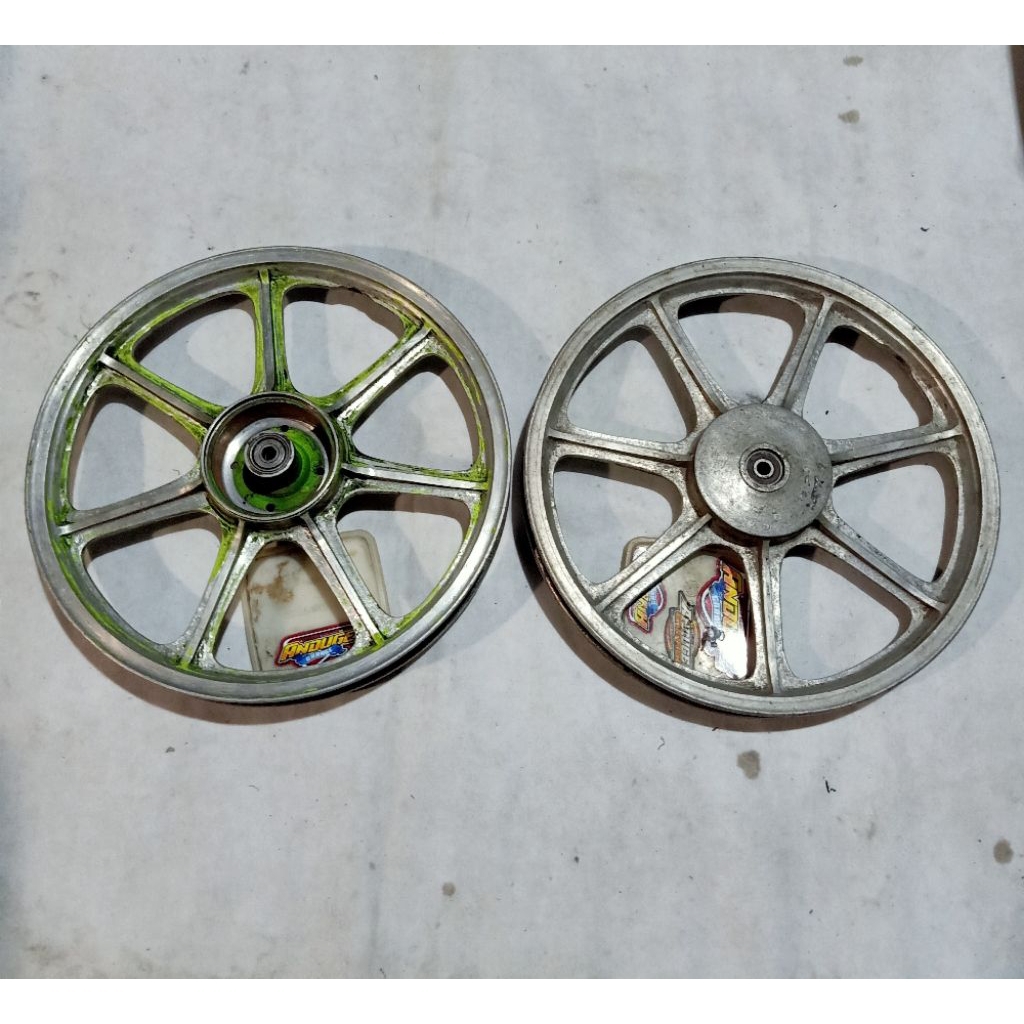 velg pelek pelk palang bintang cast wheel rim ring 17 no merk model scorpion palang 7 model depan be