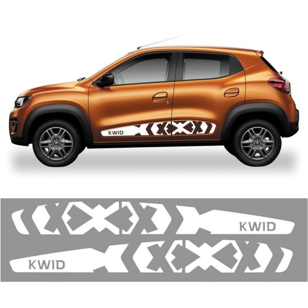 Sticker mobil Renault kwid stiker list universal terlaris mobil Renault kwid stiker mobil Renault kw