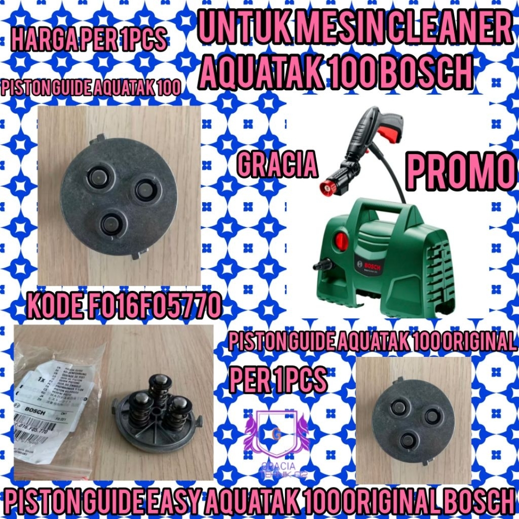 BOSCH PISTON GUIDE EASY  AQUATAK 100 ORIGINAL BOSCH PISTON GUIDE AQUATAK 100 EK2 DAN EK3 AQUATAK 100