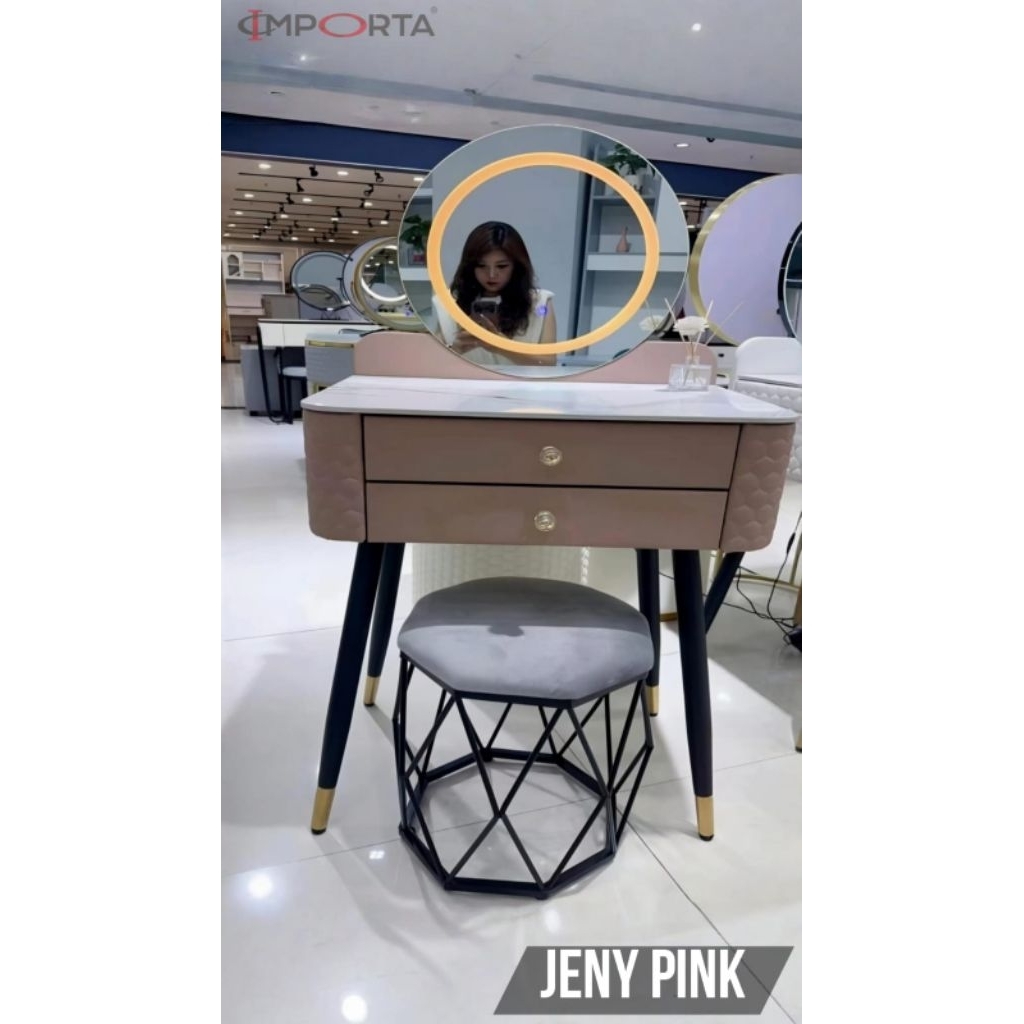 Meja Rias LED Importa Jeny