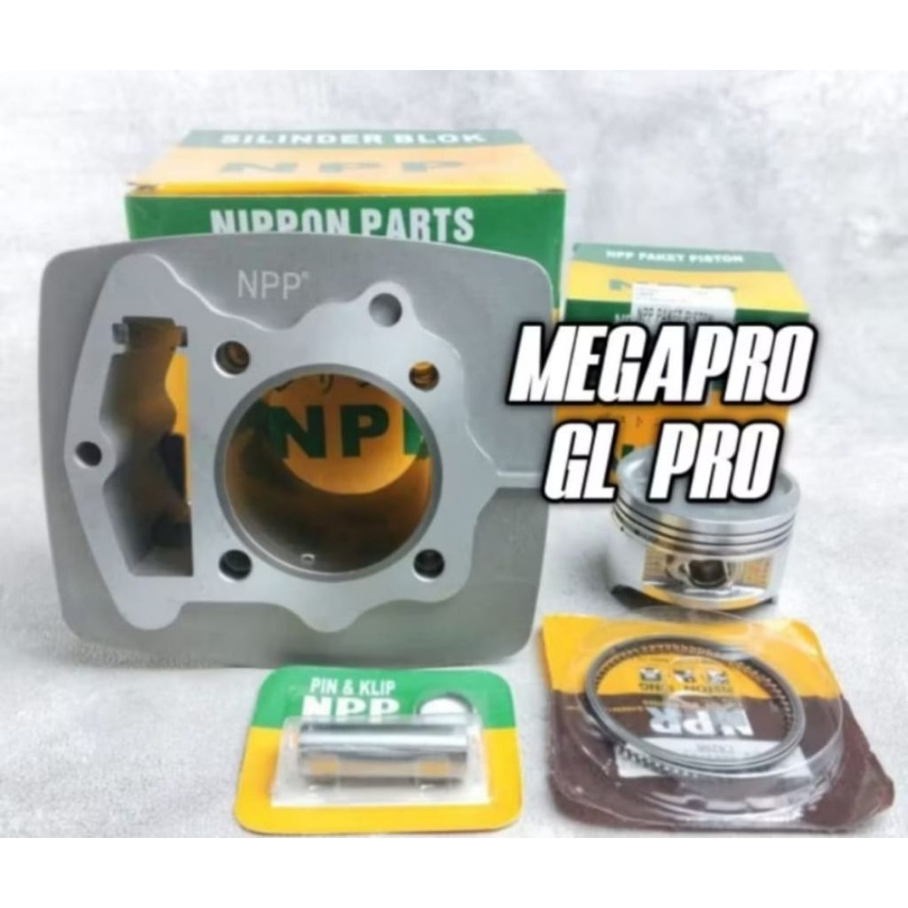 CYLINDER BLOK KOMPLIT MEGAPRO ,GL PRO NEOTHECK  MEREK NPP