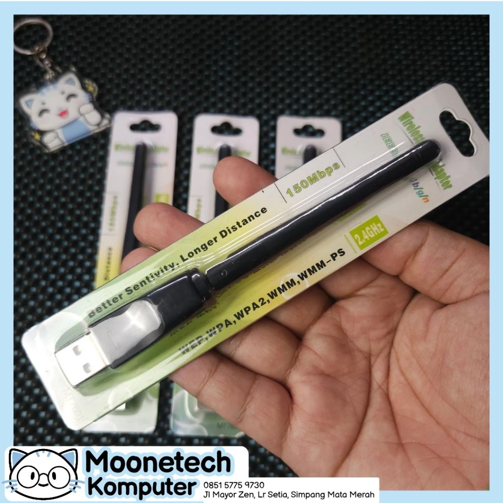 Wifi Dongle buat pc laptop wireless Adapter wifi