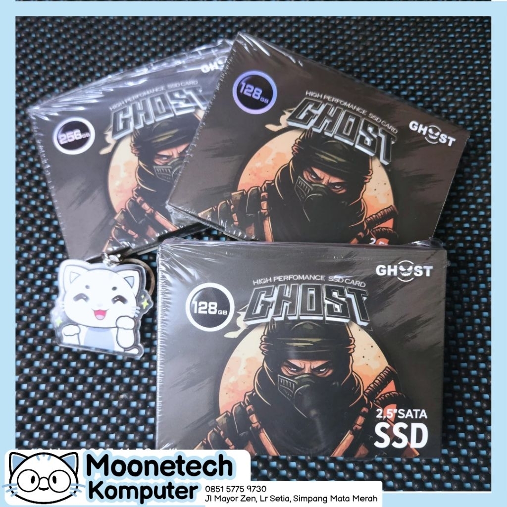 SSD sata 256gb 128gb Ssd 2.5 Ghost ssd buat laptop Pc