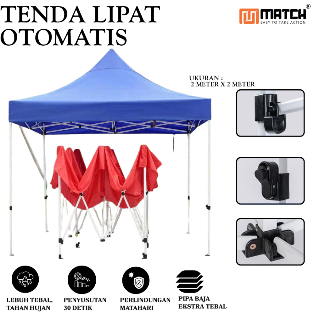Tenda Lipat 3x3 3x2 2x2 Tenda Jualan Tenda Bazar Outdoor Tenda Jualan Pameran Dagang