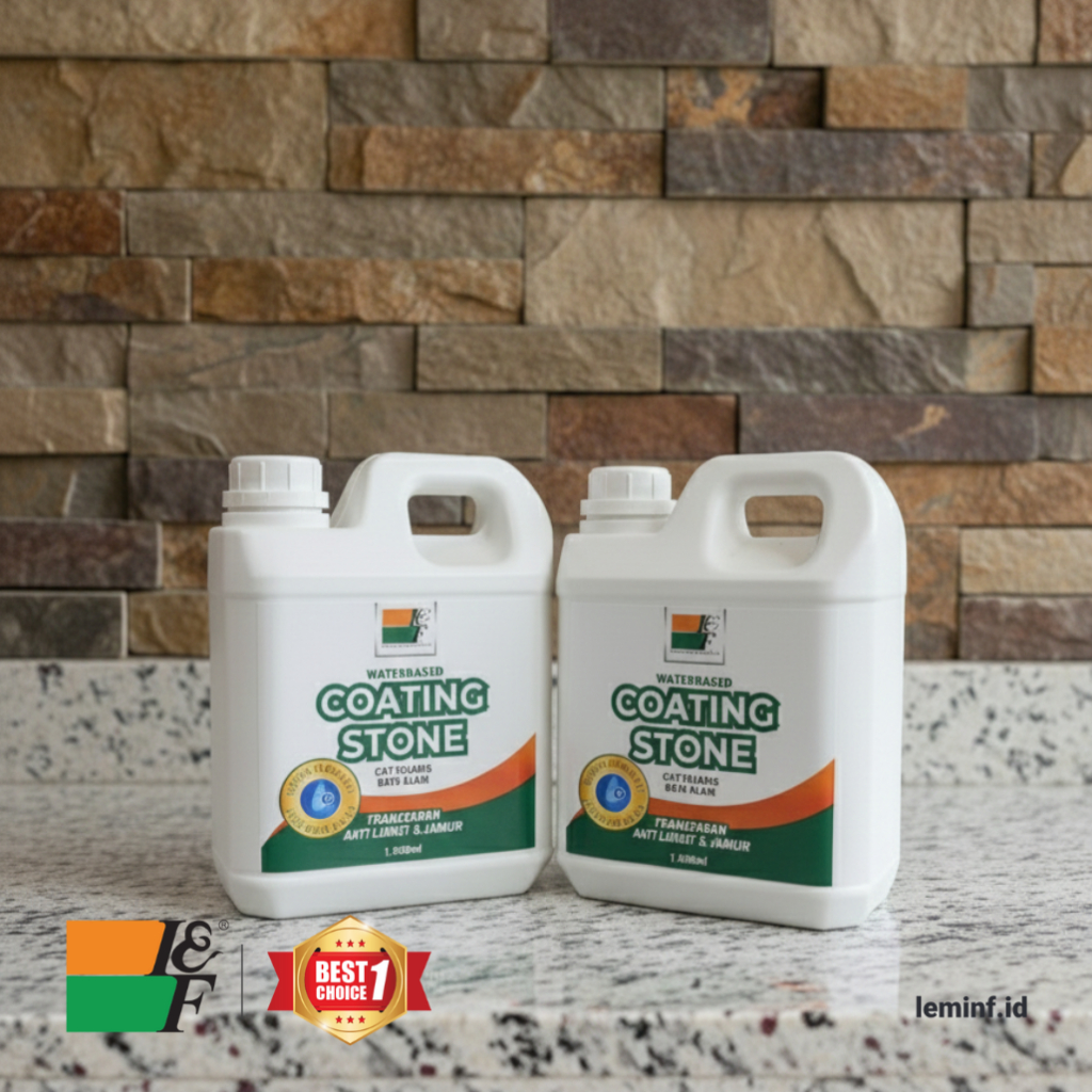 INF Coating Stone | Cat Pelapis Batu Alam Waterbased 1L