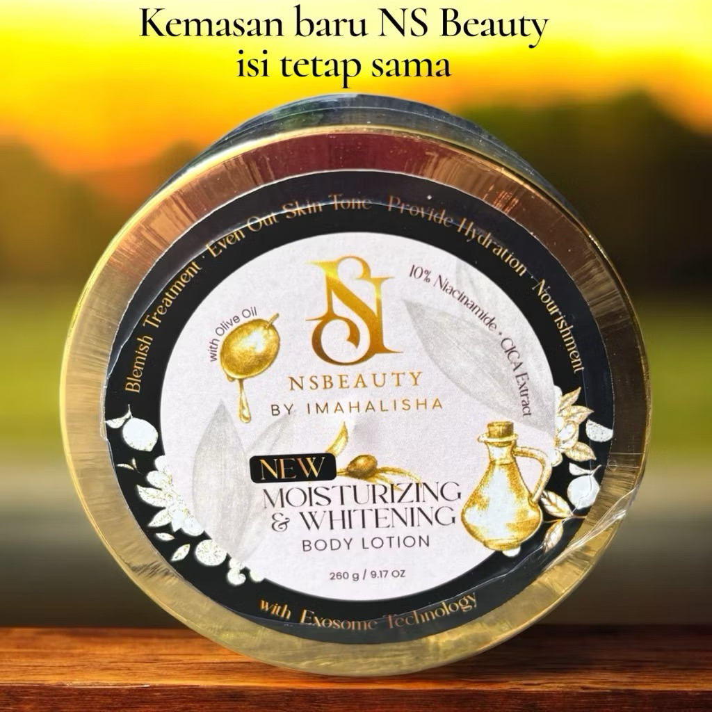 HB Ns Beauty 250ml Moisturizing & Whitening Original 100%