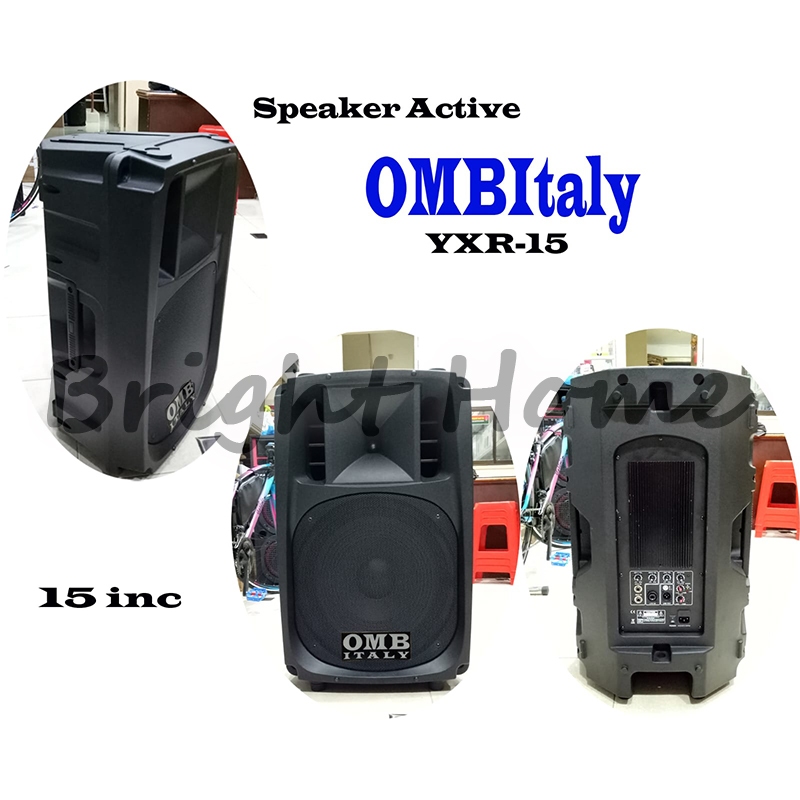OMBITALY YXR-15 YXR 15 YXR15 Spiker Aktif 15" Speaker Active 15 Inch Bluetooth MP3 USB SD card 500 W