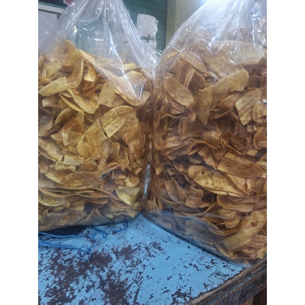 Keripik pisang kepok merah 1ball