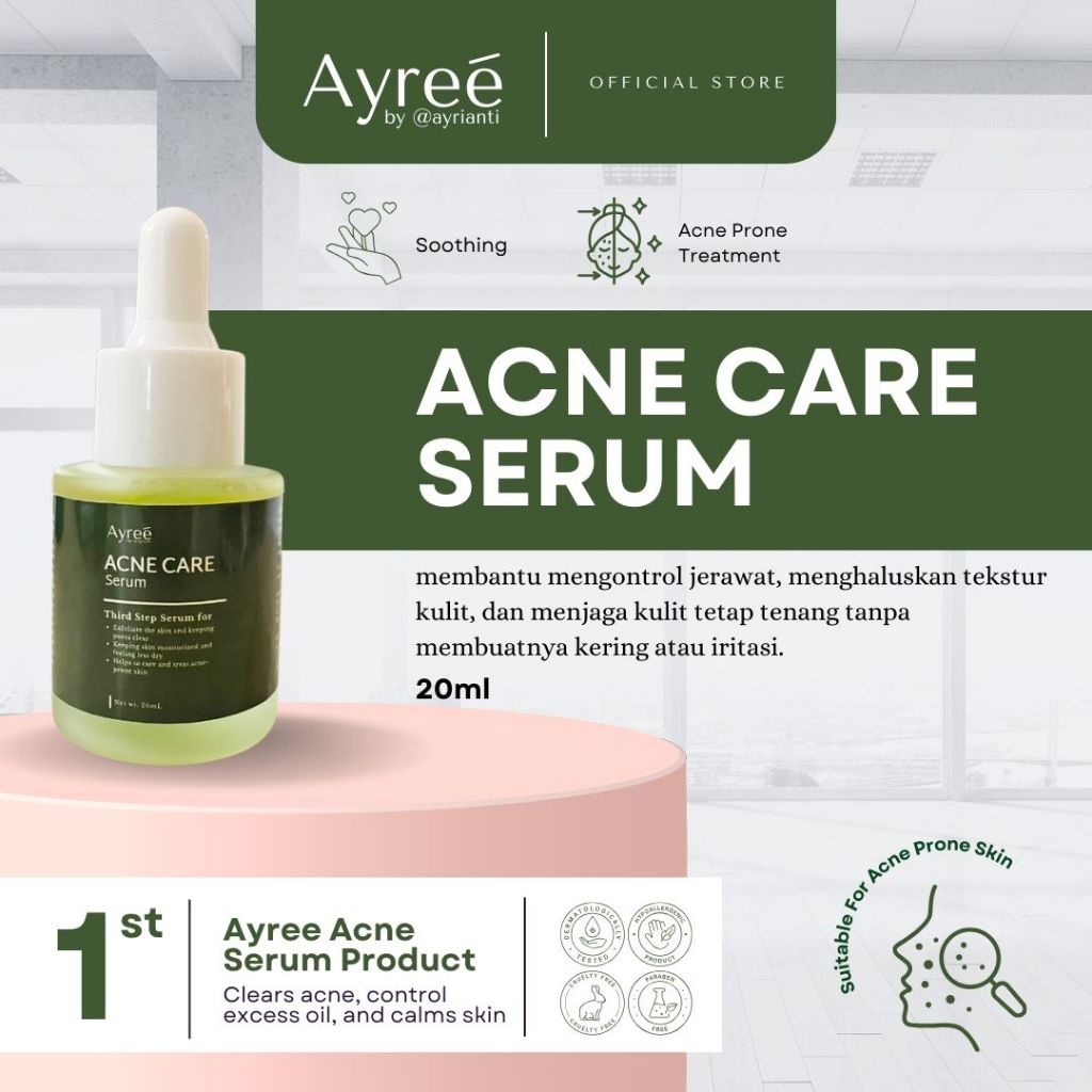 Ayree Acne Care Serum – Clear Skin, Confident You