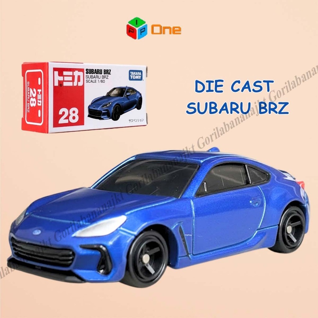 Tomica Reguler Subaru BRZ Mobil Diecast Original