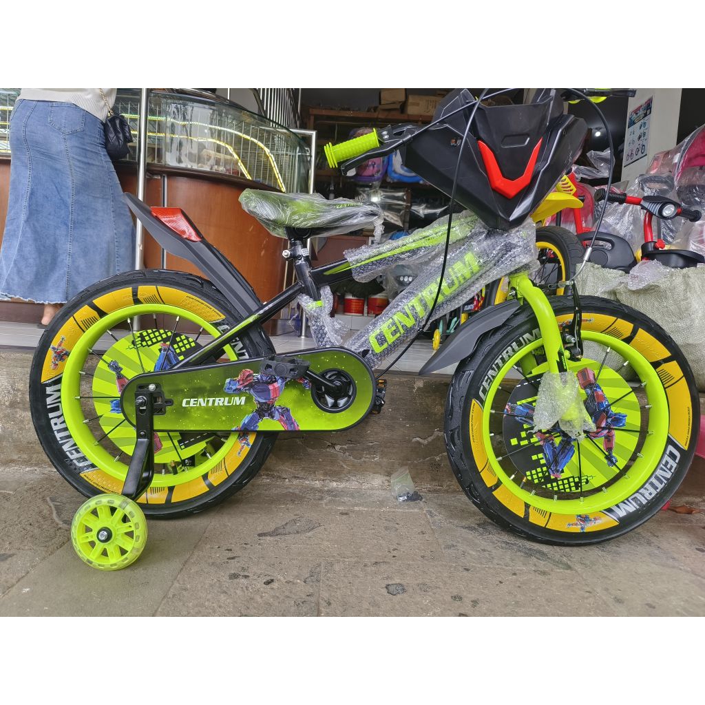 SEPEDA BMX 16/18 CENTRUM + MUSIK + SETIR OVERSIZE + FRAME TEBAL