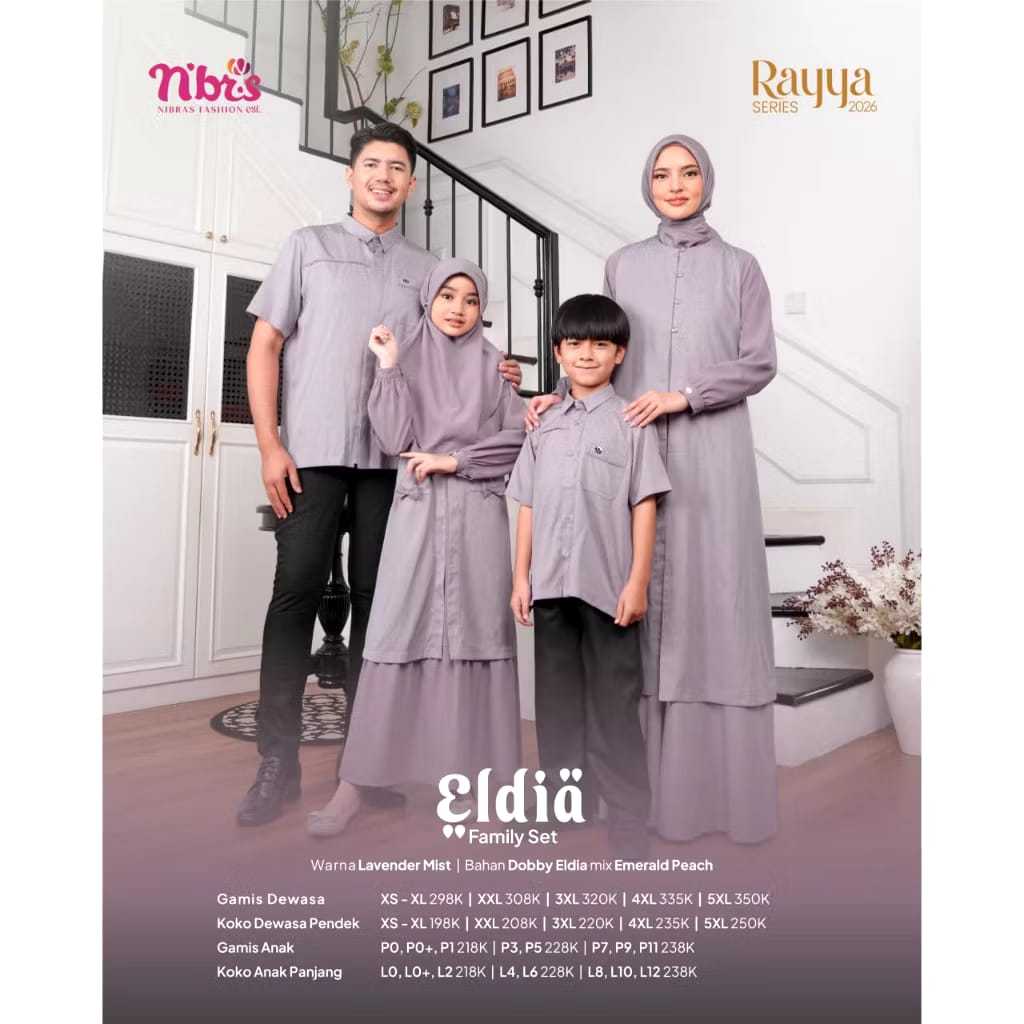 ELDIA LAVENDER MIST BY NIBRAS TERBARU 2026
