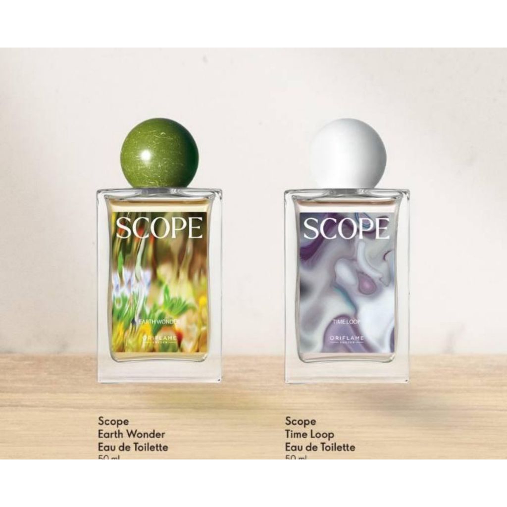 scope eau de Toilette// scope time loop // scope earth wonder edt