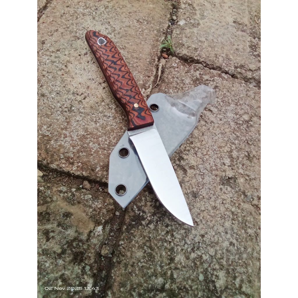 Pisau Camping / Bushcraft Bohler N690