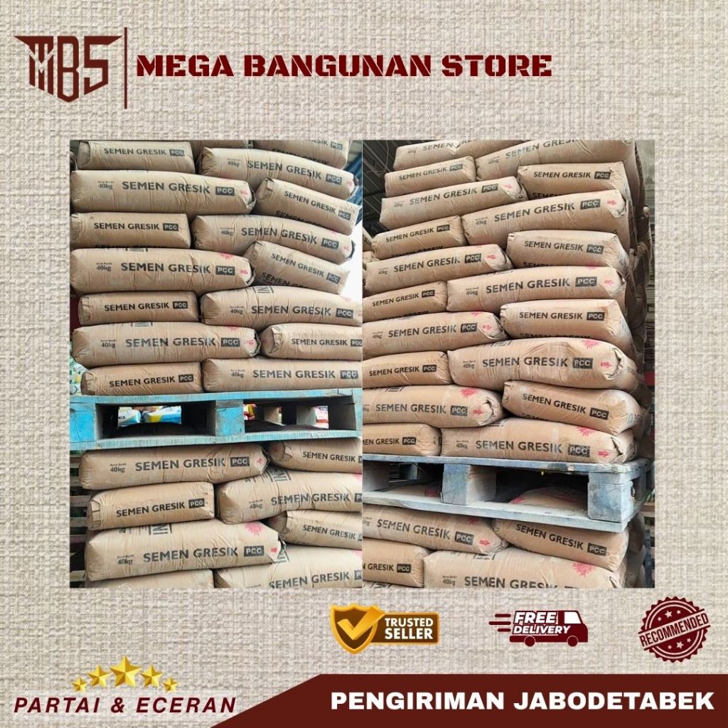 Semen Gresik 40 Kg  Semen Gresik Semen Pcc Gresik 40kg |25 Sak