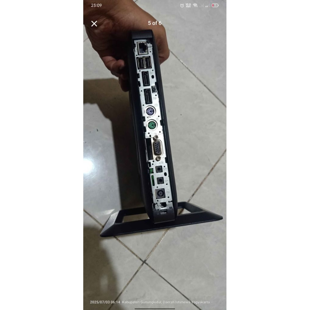 HP mini PC rusak