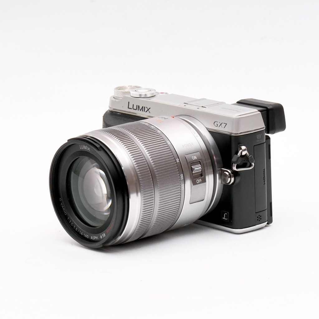 Kamera Lumix G7X + Lensa G Vario 14-140mm ASPH POWER OIS Bekas Second EX Lokal Jepang