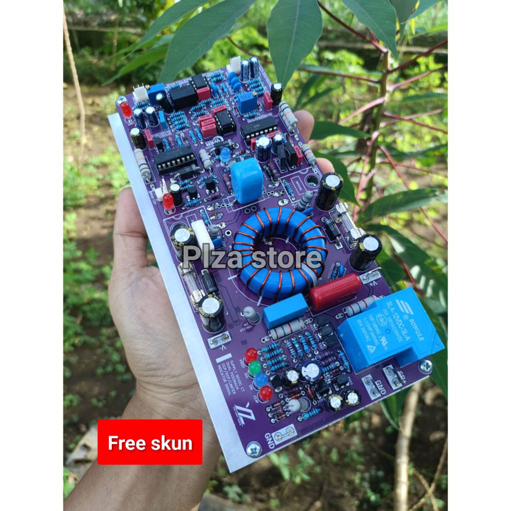 Driver power Class D 1K5 pro Fullfitur tenaga badak full range cocok untuk rumahan/Lapangan(stok pcb