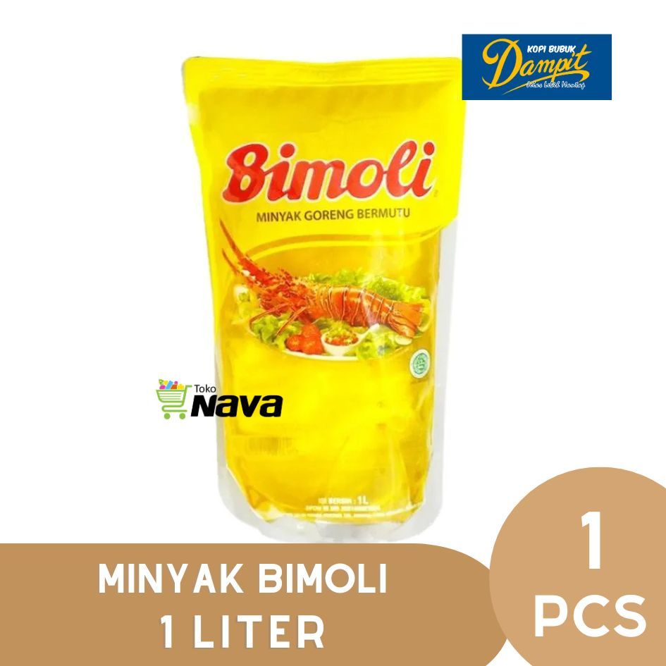 Minyak Goreng Bimoli 1 Liter / Minyak Goreng Bimoli / Bimoli