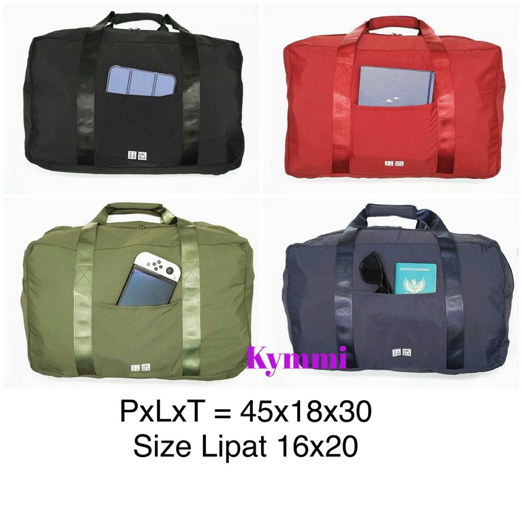 UNIQLO Tas Tote Bag Besar, Tas Lipat, Mug