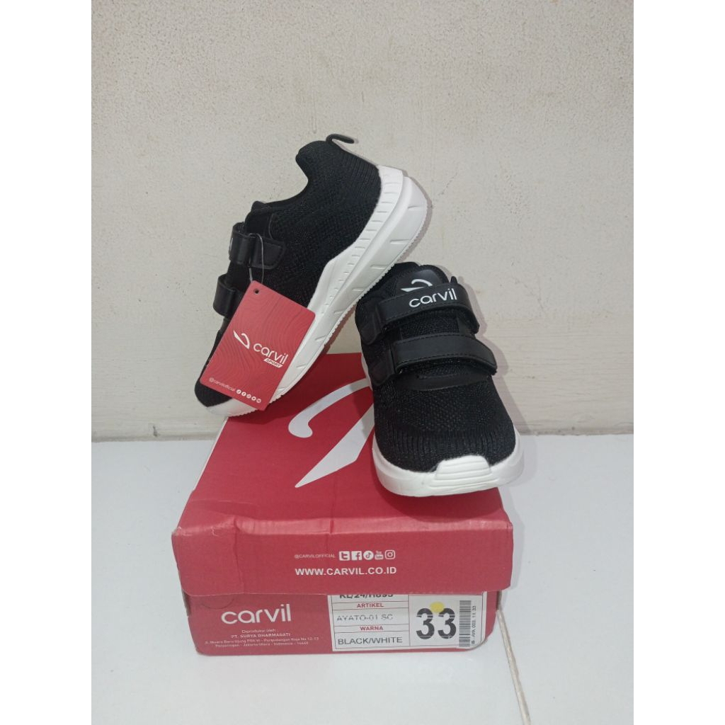 Sepatu carvil anak