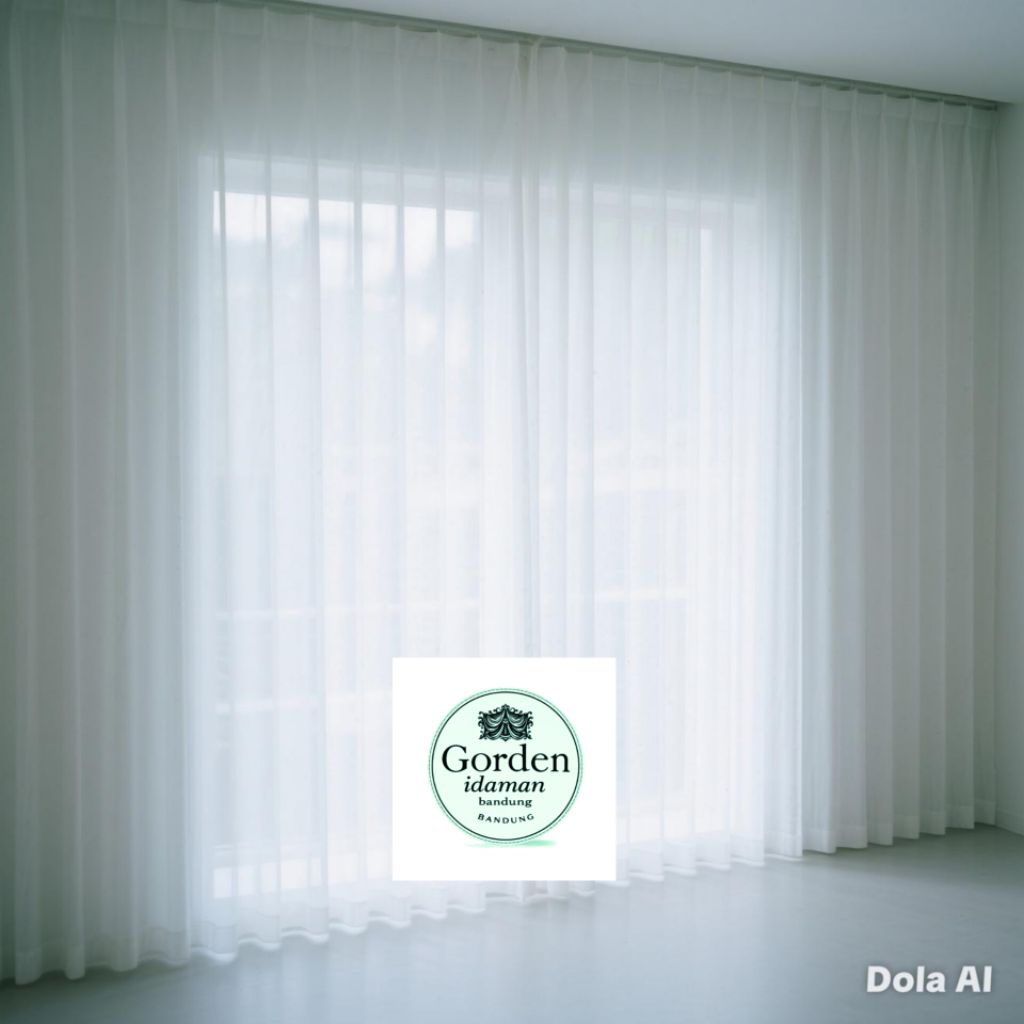 gorden jendela poil gorden kamar gorden vitrase daleman gorden minimalis