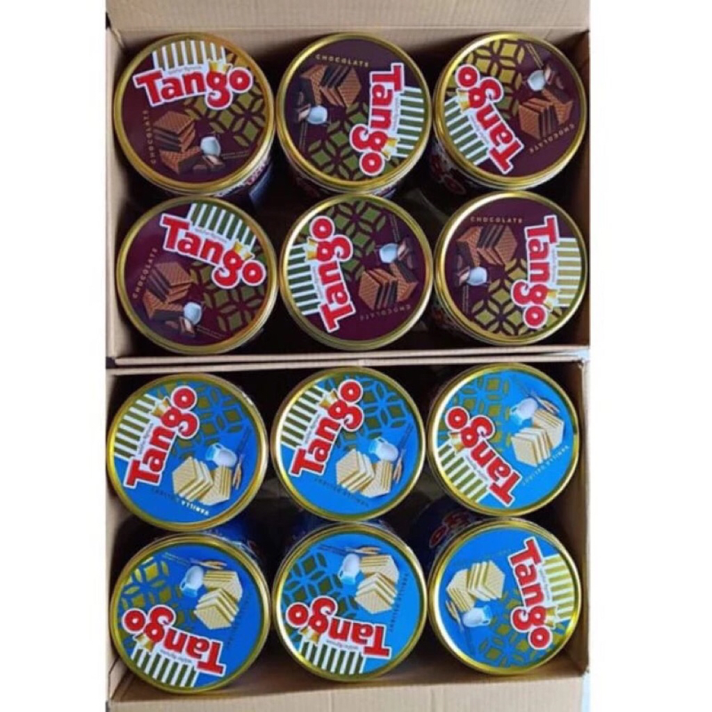 wafer tango kaleng || wafer kaleng murah lebaran