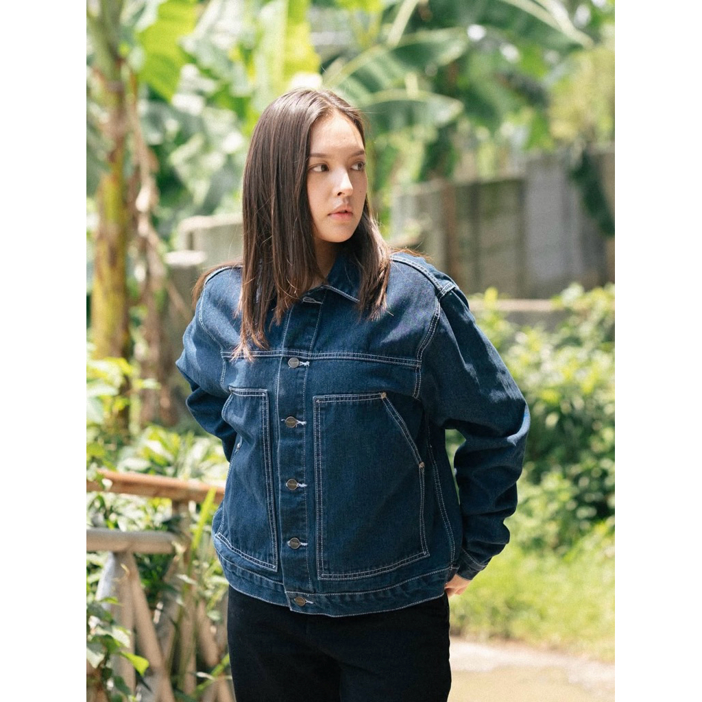 Denim Jacket Thanksinsomnia Devany Indigo Unisex