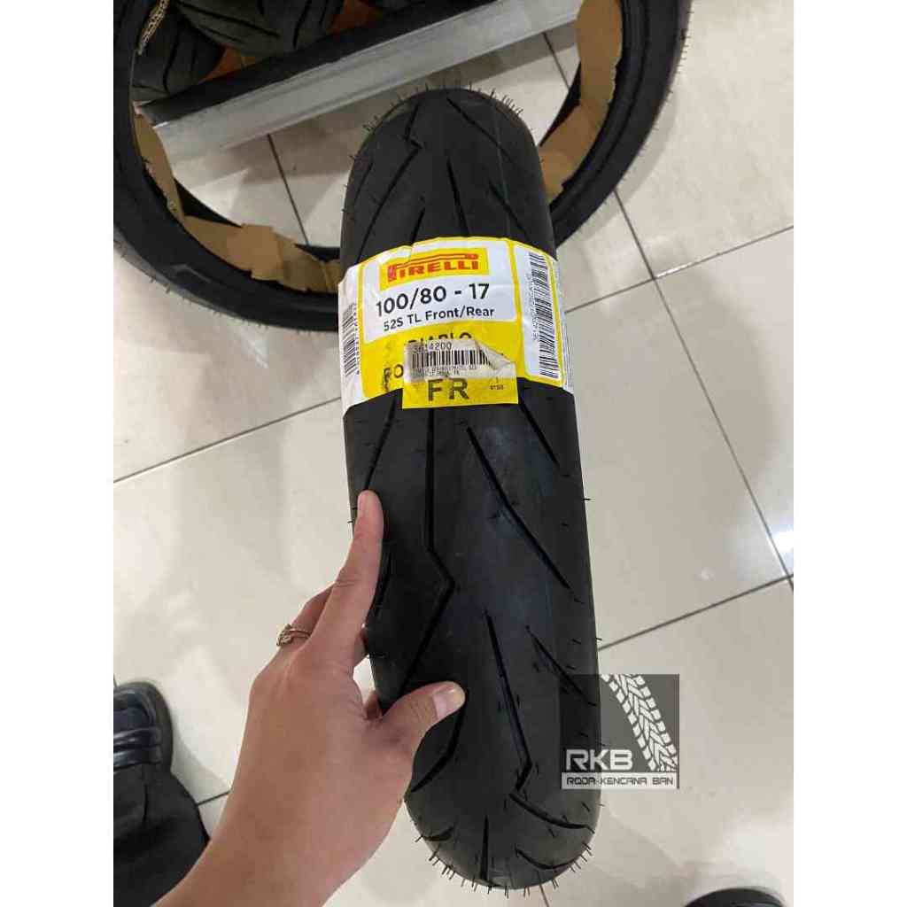 100/80 R17 Ban Motor Pirelli Diablo Rosso Sport