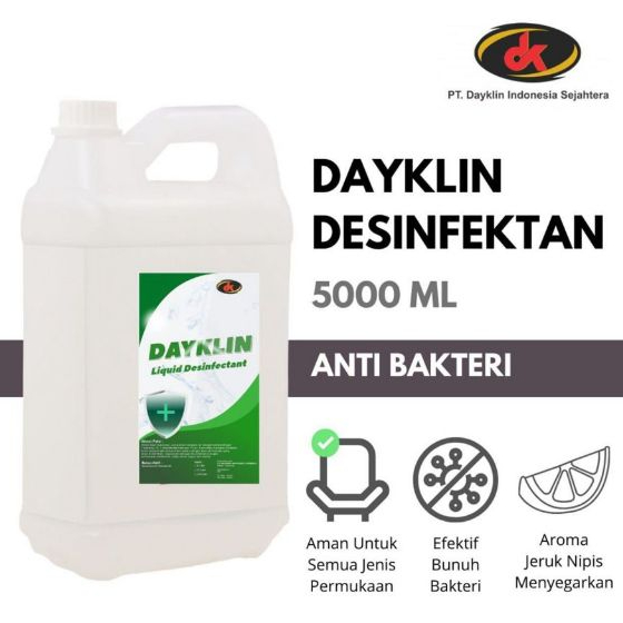 Dayklin Desinfektan Antibakteri & Antivirus (5L)