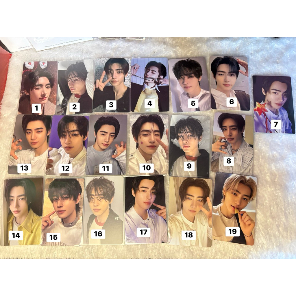 [FREE PC OFFICIAL] PHOTOCARD OFFICIAL ENHYPEN SUNGHOON ROMANCE UNTOLD DAYDREAM DESIRE UNLEASH OLIVE 