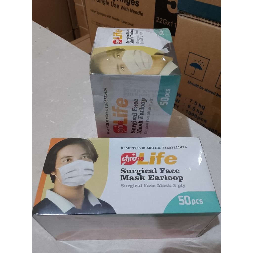 SURGICAL FACE MASK EARLOOP