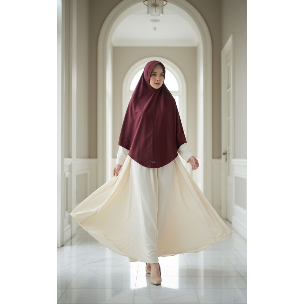 GAMIS HIJAB ELMA BY ABHYANA NALINDRA