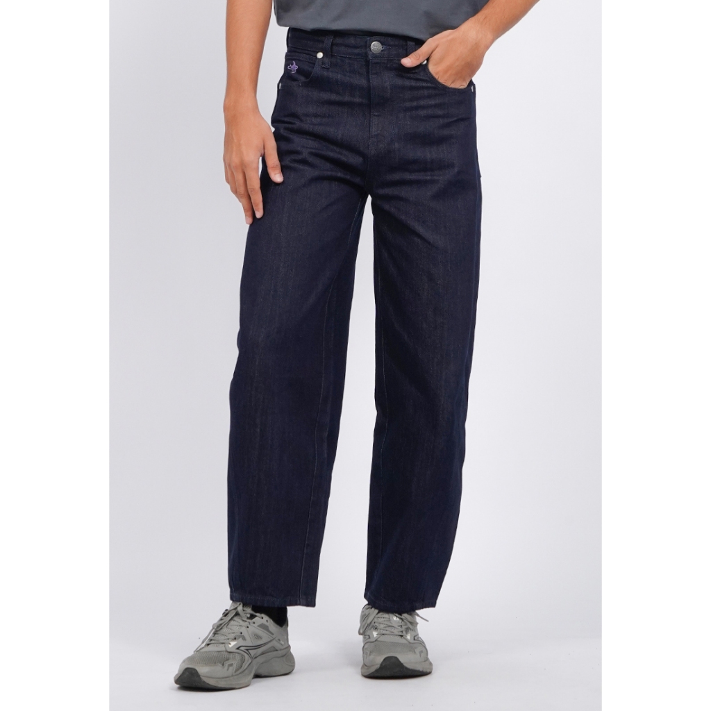 Wrangler X Ageless Galaxy Long Pants Denim BAREL 03A25 Dark Blue