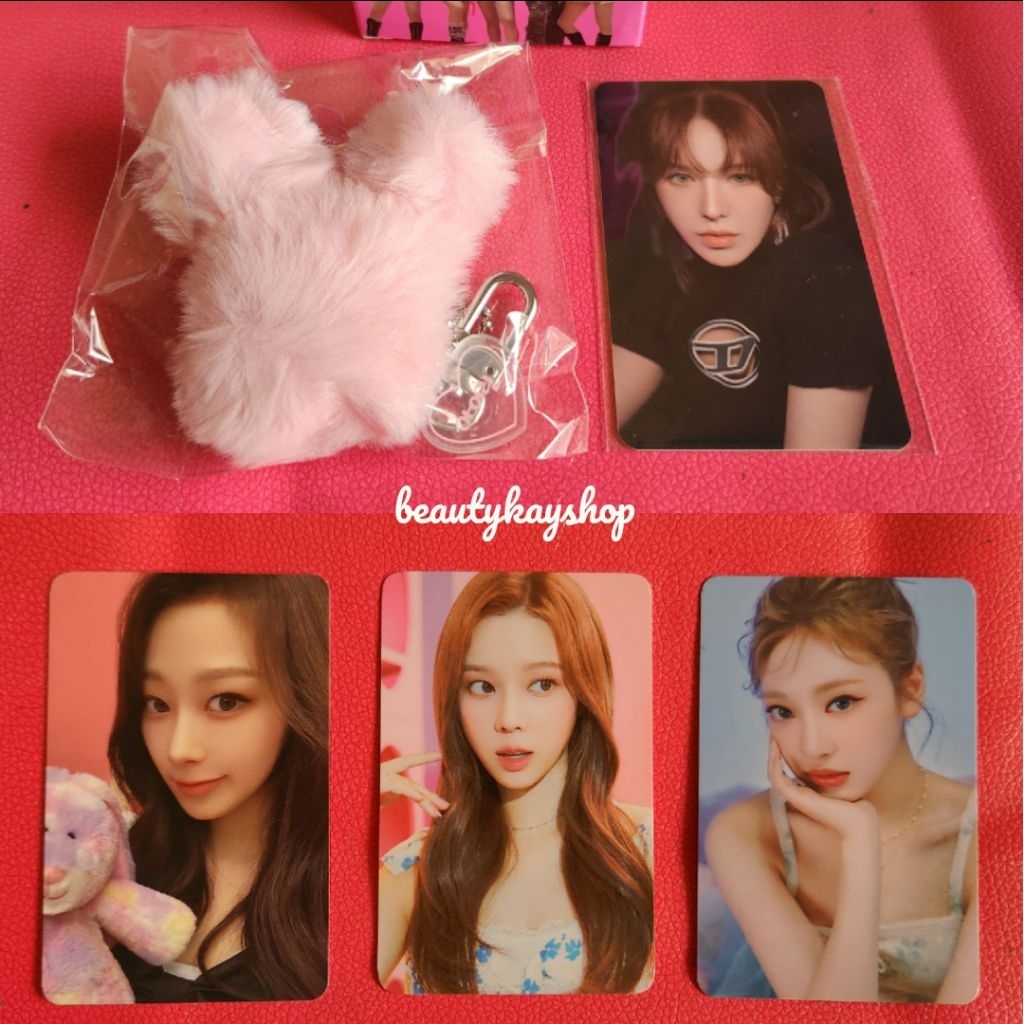Kwangya Sale Photocard Red Velvet Doll Keyring Irene Wendy/Aespa Caendy Giselle Winter Ningning