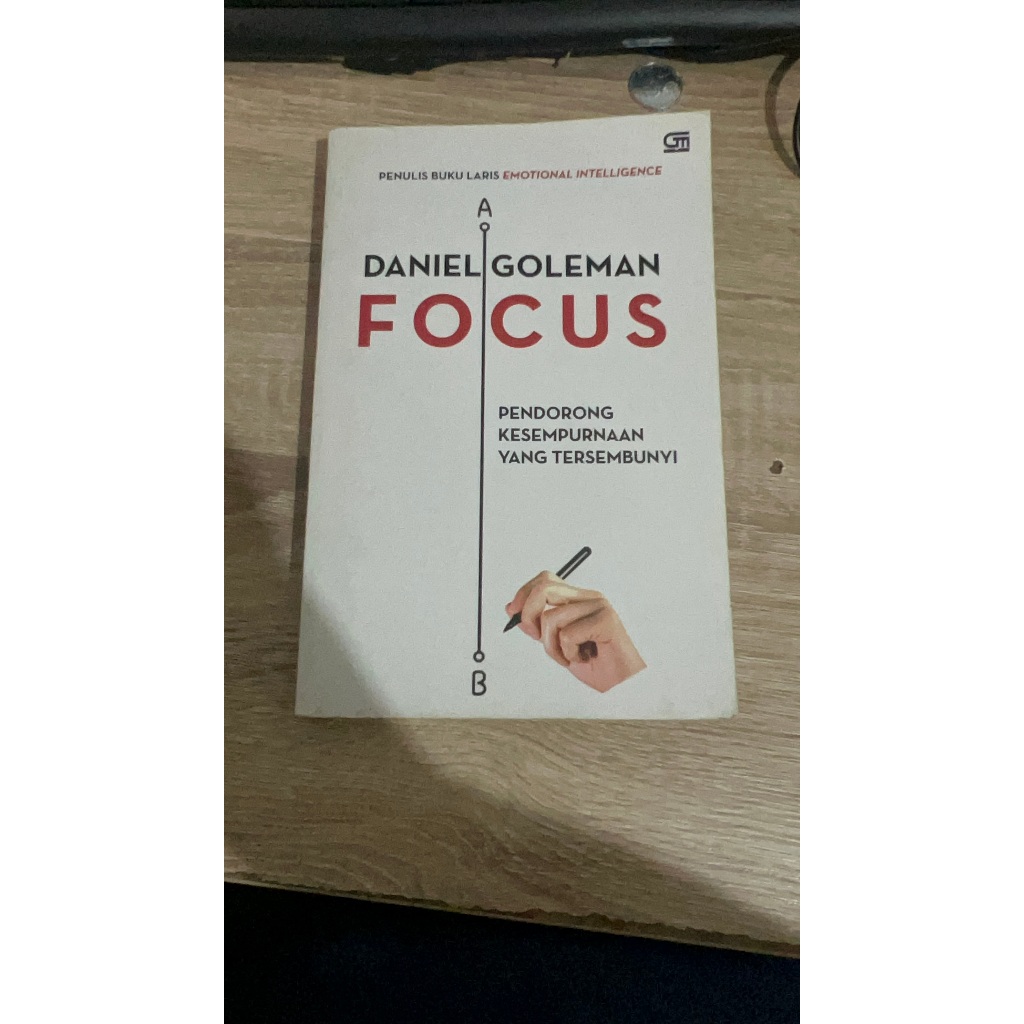 Buku FOCUS Daniel Goleman ORIGINAL used kolpri MURAH