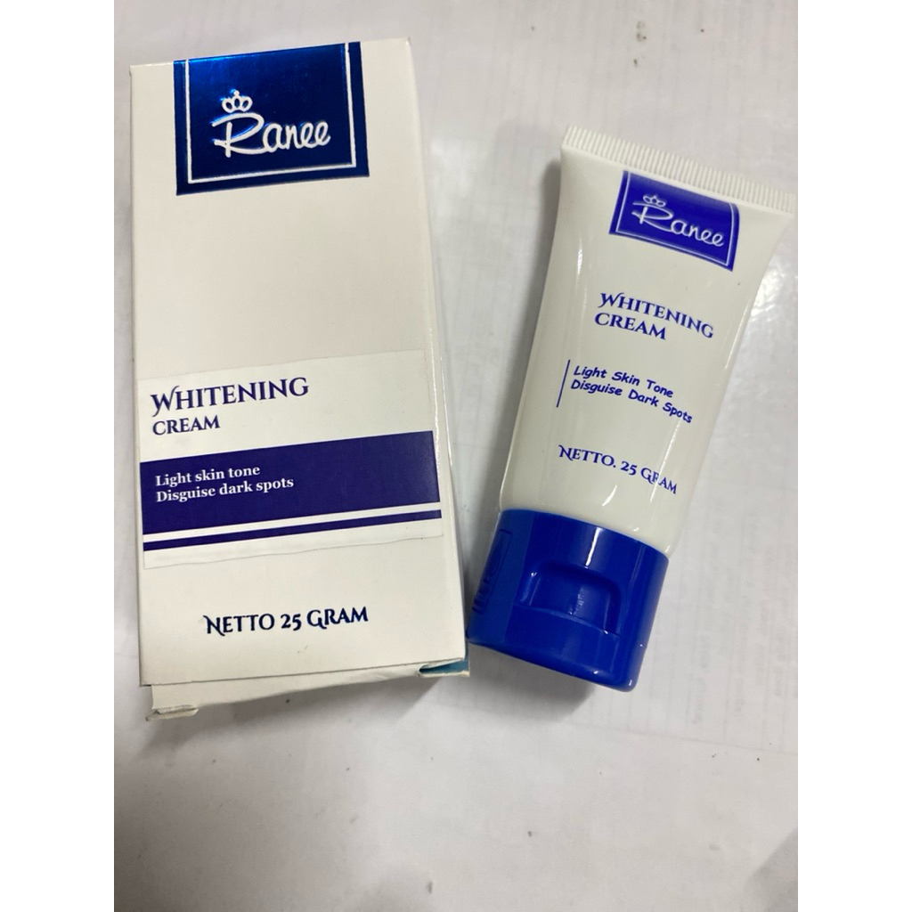 RANEE WHITENING CREAM/CREAM MENCERAHKAN/MENGURANGI FLEK