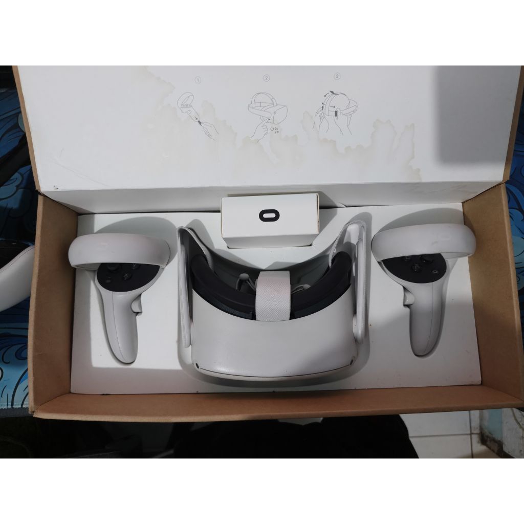 Oculus Quest 2 128GB VR second full accessories