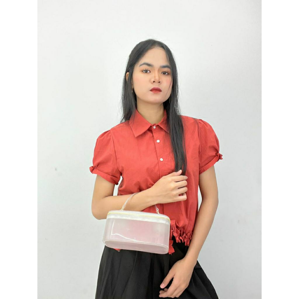 Marc Eliza Jelly Bag PVC Vanity Crossbody -003