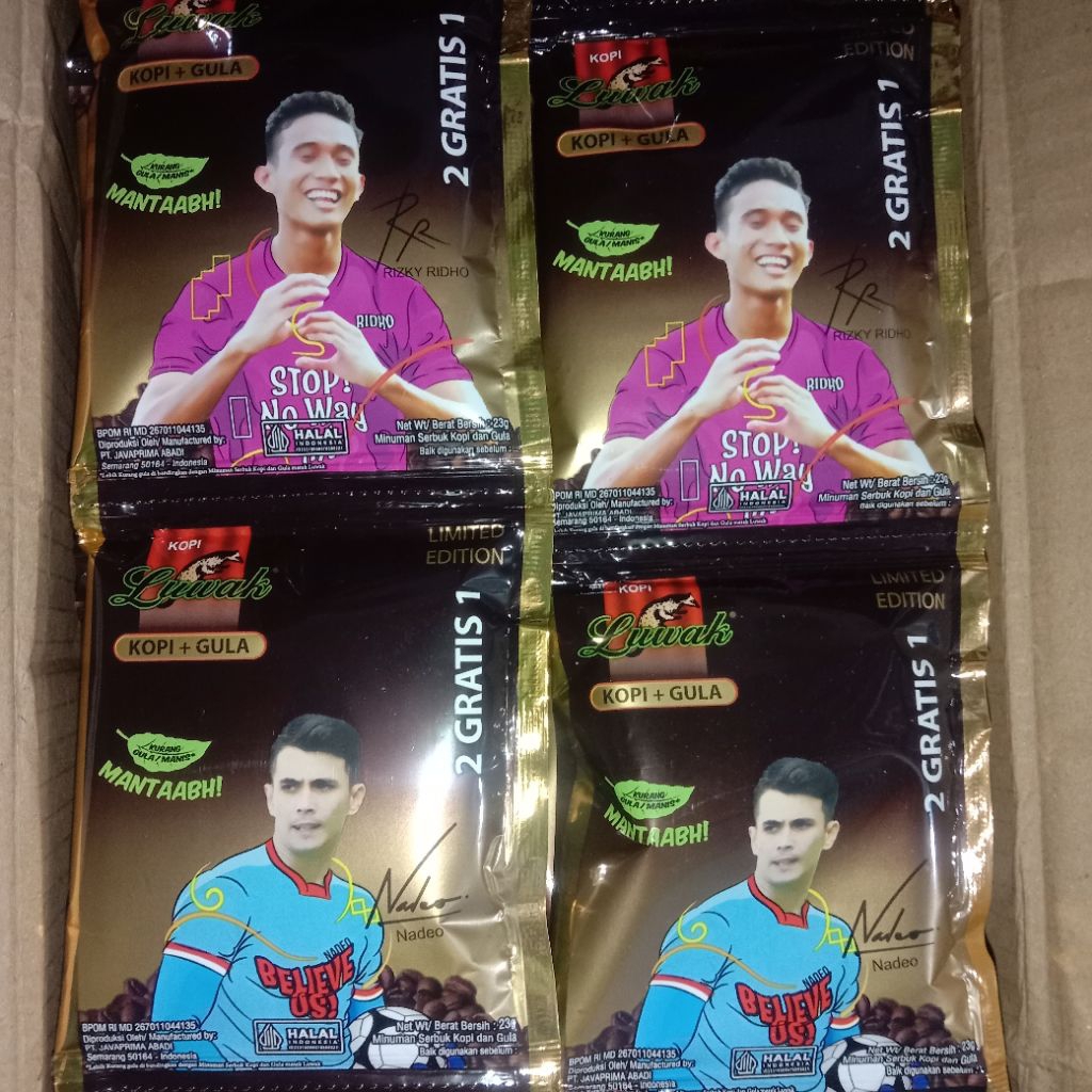 Kopi Luwak Hitam 1 Renteng 15sachet